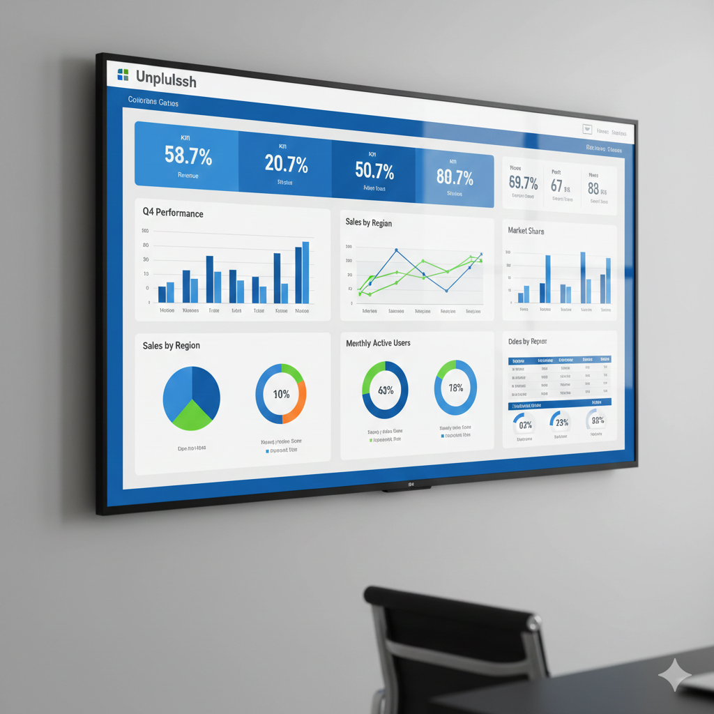 Business intelligence dashboards and reporting